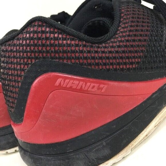 Reebok Crossfit Nano 7.0-Mens 10.5-Black/Red Workout Gym Training Fitness-BS8755 - Picture 5 of 9